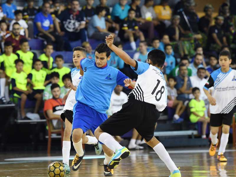 جانب من مباريات بطولة الكويتية للاستثمار