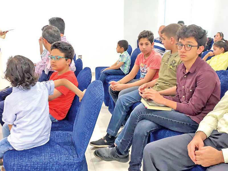 جانب من المسابقة