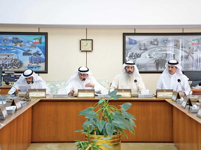 «الداخلية والدفاع» في اجتماعها أمس