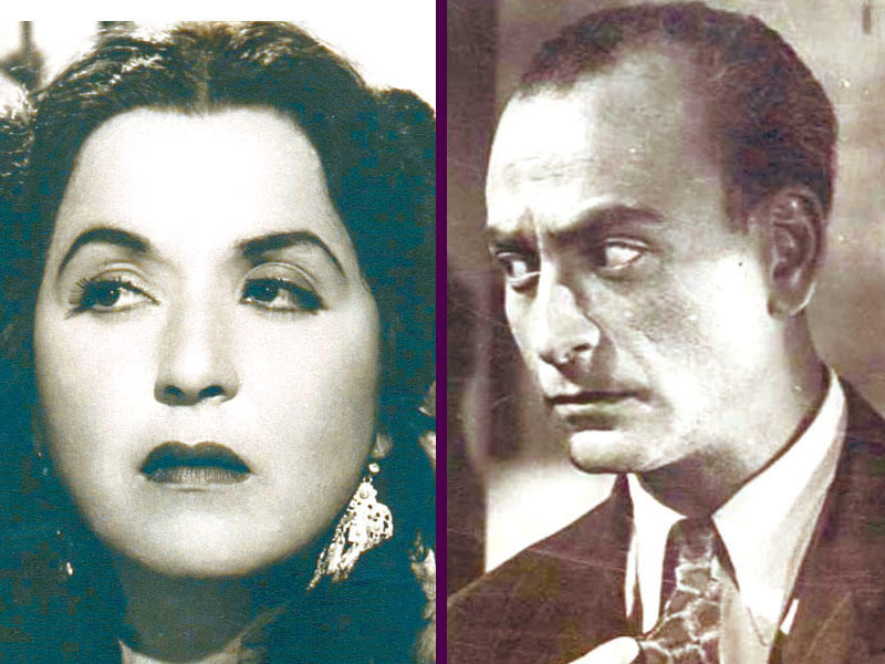 محمود المليجي - فاطمة رشديn