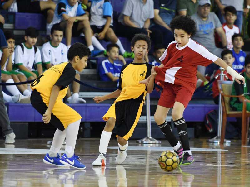 جانب من المباراة الفاصلة