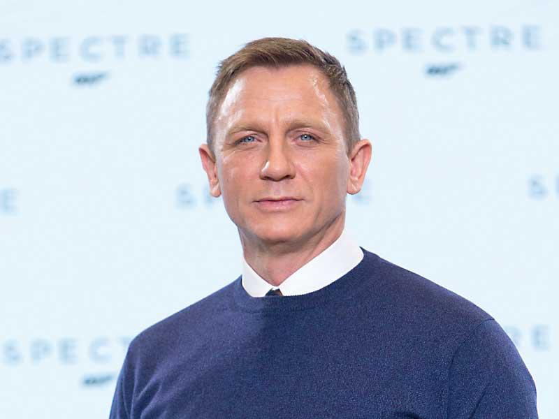 الممثل البريطاني دانييل كريغ 