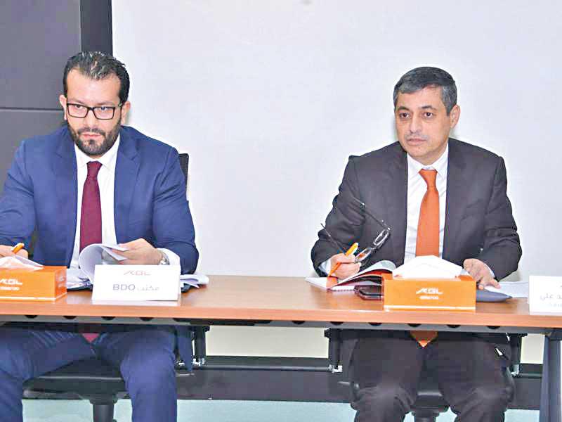 جانب من عمومية كي جي إل لوجستيك