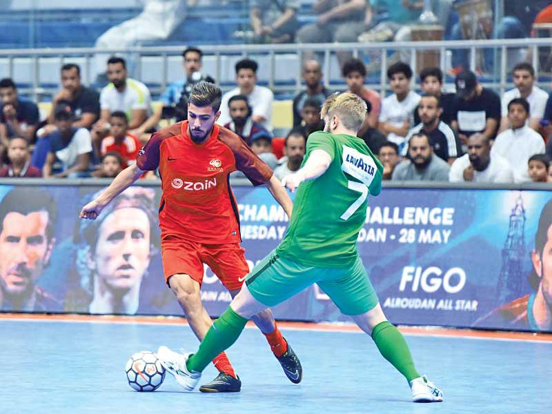 جانب من منافسات دورة الروضان