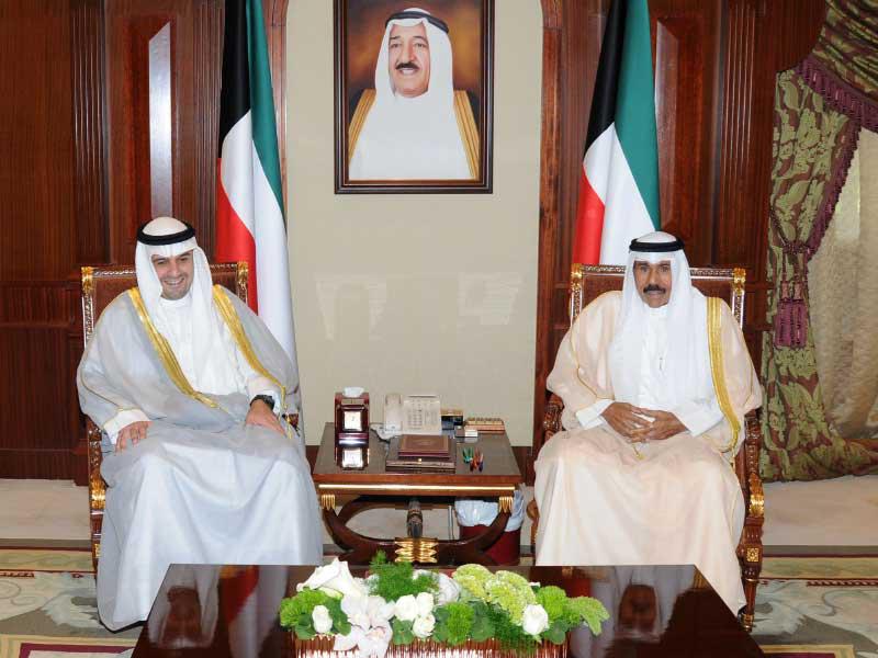 سمو ولي العهد يستقبل أنس الصالح