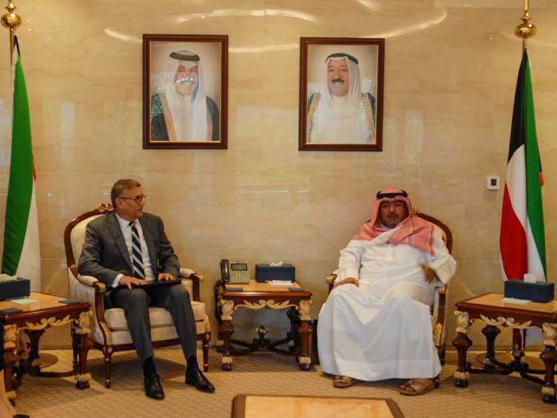 ثامر العلي يستقبل سفير جمهورية التشيك