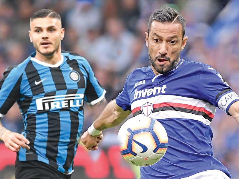 كوالياريلا نجم سمبدوريا و ايكاردي نجم الإنتر