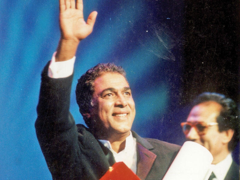 الفنان الراحل أحمد زكي