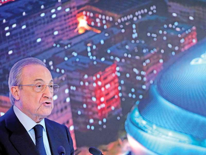 بيريز رئيس نادي ريال مدريد