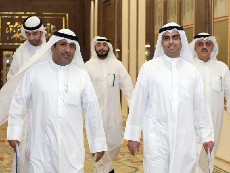 النائبان رياض العدساني ود. بدر الملا