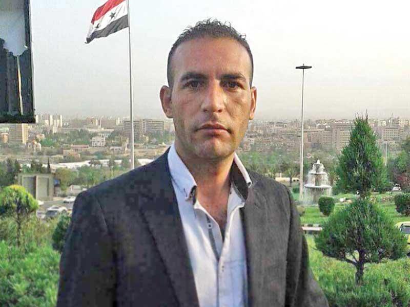  الشاعر السوري علاء زريفة هموم