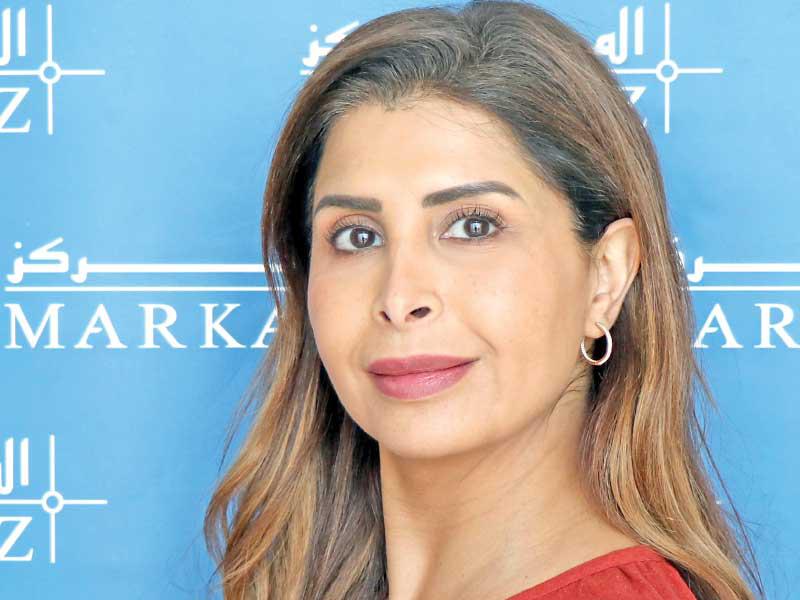 دينا الرفاعي نائبة أولى للرئيس في إدارة الثروات وتطوير الأعمال بشركة المركز المالي الكويتي «المركز»