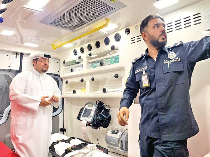 الرفاعي متفقدا التجهيزات الصحية للمراكز الرمضانيةn