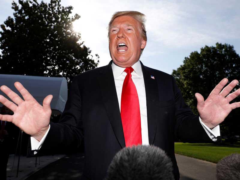 الرئيس الأميركي ​دونالد ترامب