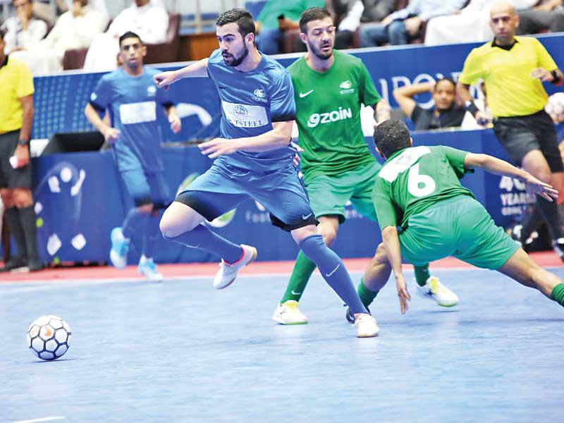 جانب من منافسات الأدوار قبل النهائية لدورة الروضان