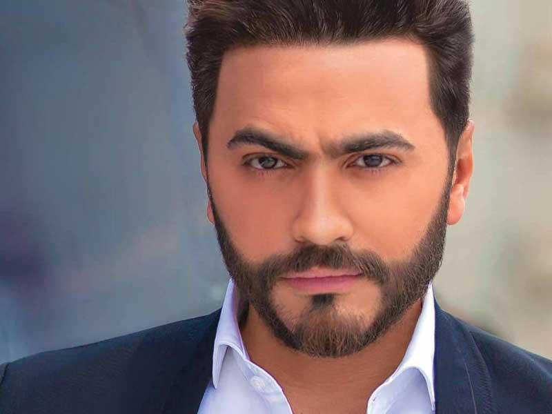 الفنان تامر حسني