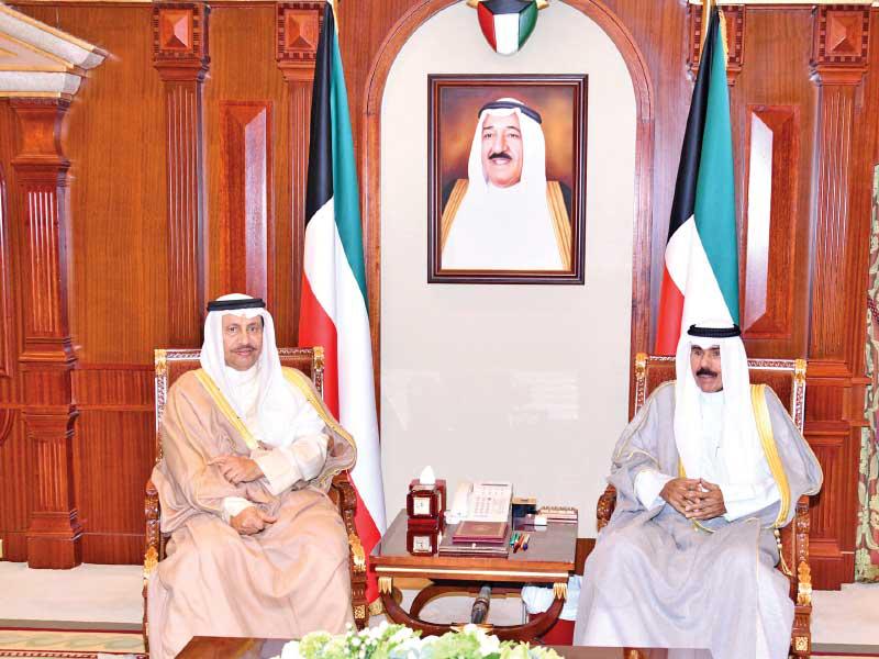 ولي العهد مستقبلاً المبارك أمس