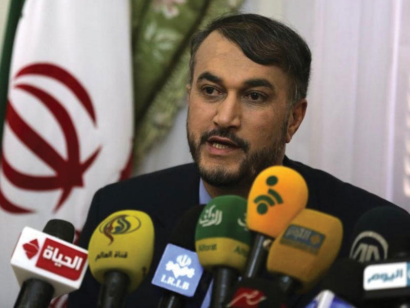 مساعد رئيس البرلمان الإيراني للشؤون الدولية امير عبداللهيان