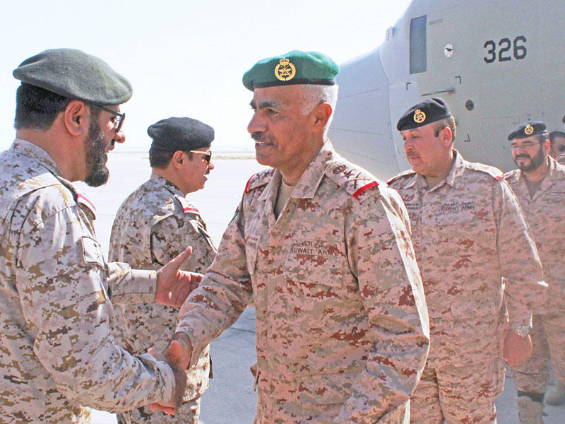 رئيس الأركان العامة للجيش الفريق الركن محمد الخضر