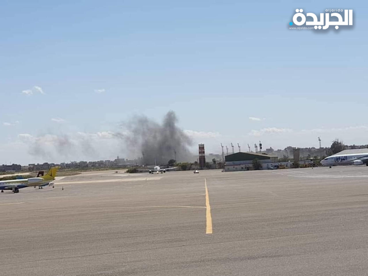 صورة ارشيفية لمطار معيتيقة