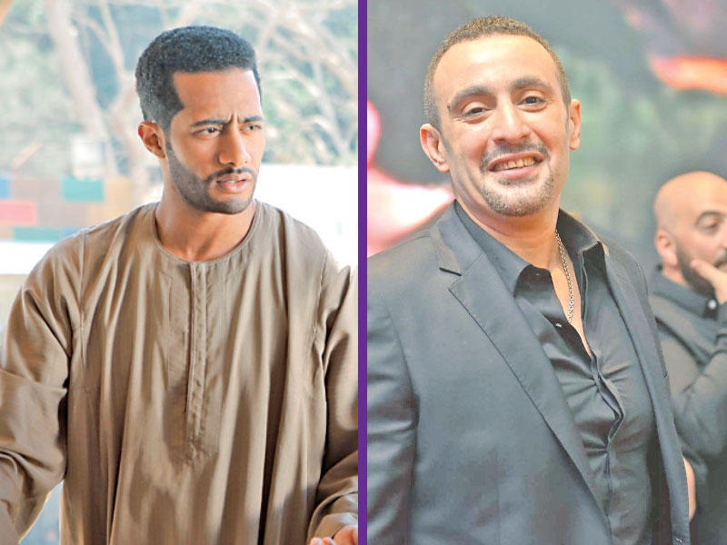 الفنان أحمد السقا - الفنان محمد رمضان