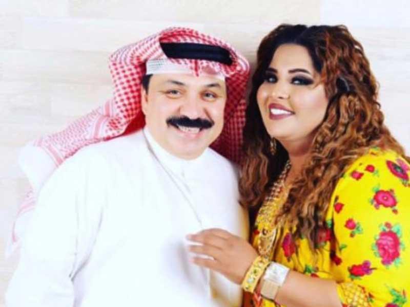 الفنانة هيا الشعيبي والفنان هاني الطباخ