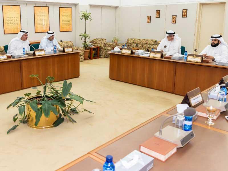 الصالح حاضراً في اجتماع لجنة التحقيق