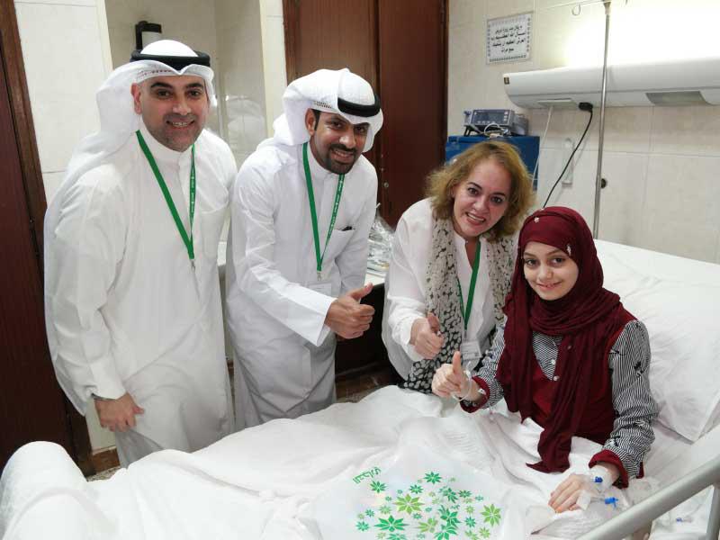 جانب من الزيارة