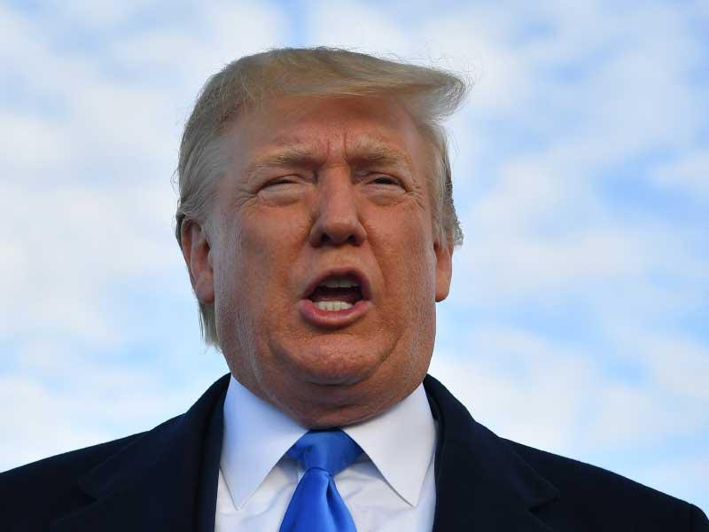  الرئيس الأميركي دونالد ترامب