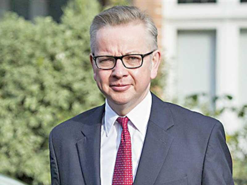 وزير البيئة والزراعة البريطاني مايكل غوف