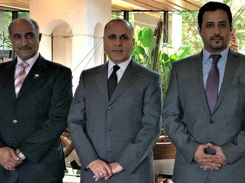 الغنيم ووفد الكويت إلى مؤتمر الأرصاد في جنيف