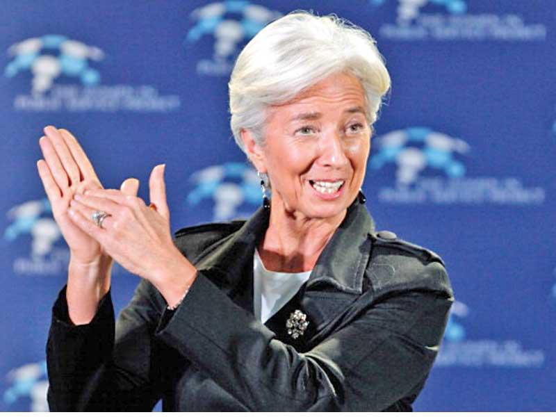  المديرة العامة لصندوق النقد الدولي كريستين لاغارد