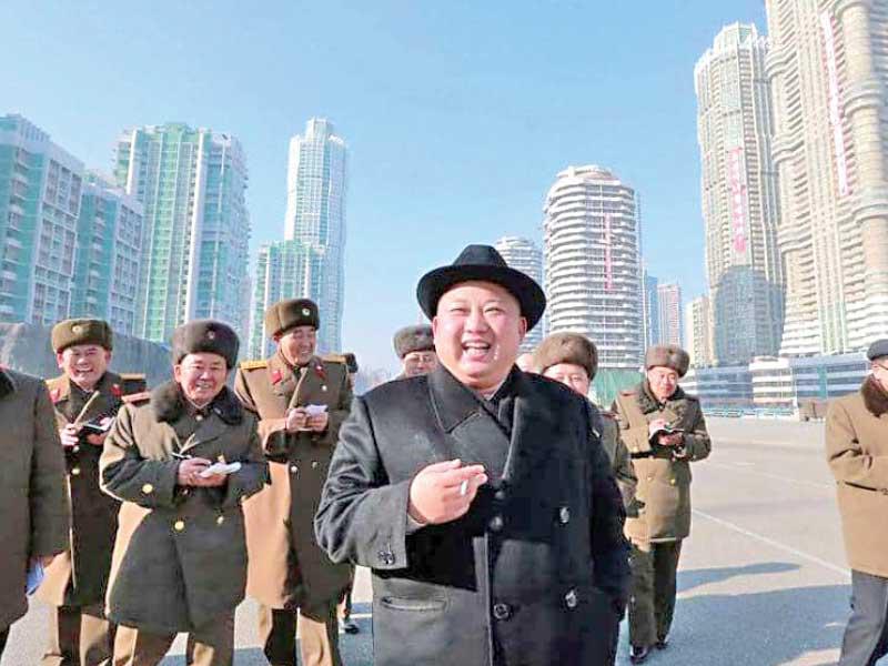  الزعيم الكوري الشمالي كيم جونغ أونغ 