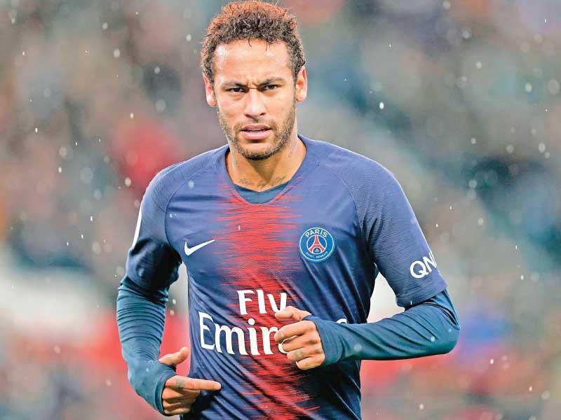  المهاجم البرازيلي نيمار دا سيلفا