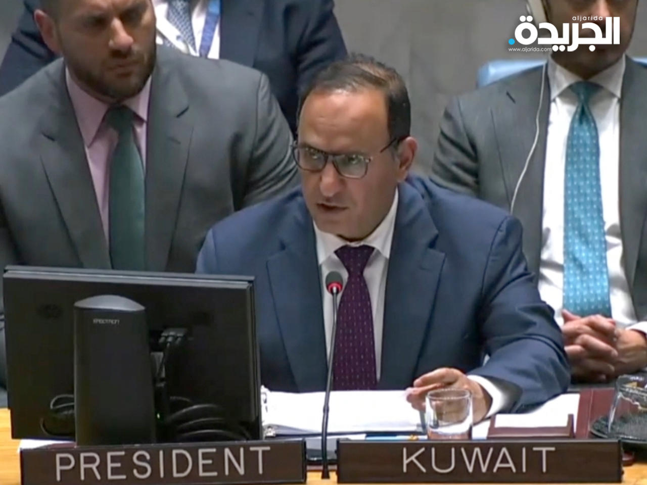 مندوب الكويت الدائم لدى الأمم المتحدة السفير منصور العتيبي