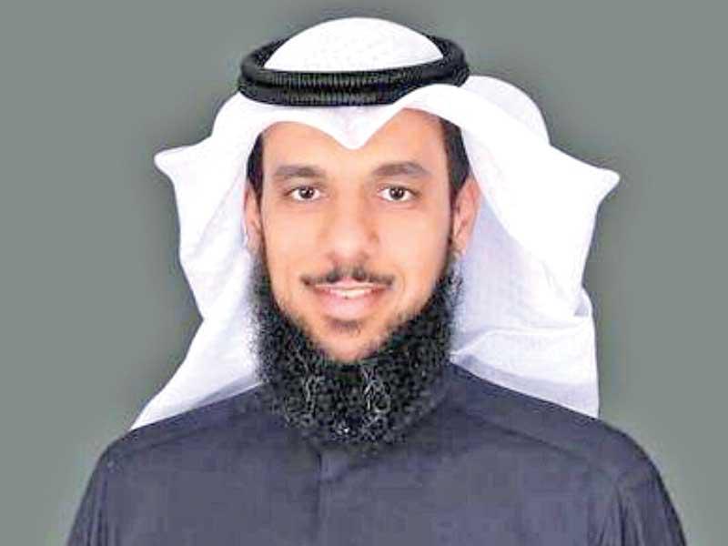 رئيس جمعية الشريعة في الجامعة أحمد العازمي