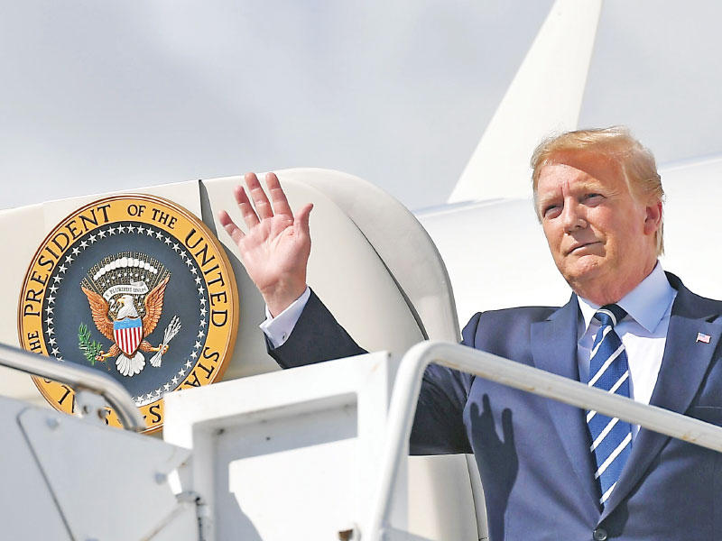 الرئيس الأميركي دونالد ترامب