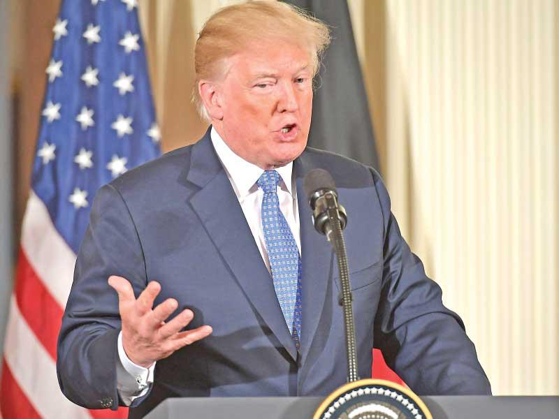 الرئيس الأميركي دونالد ترامب