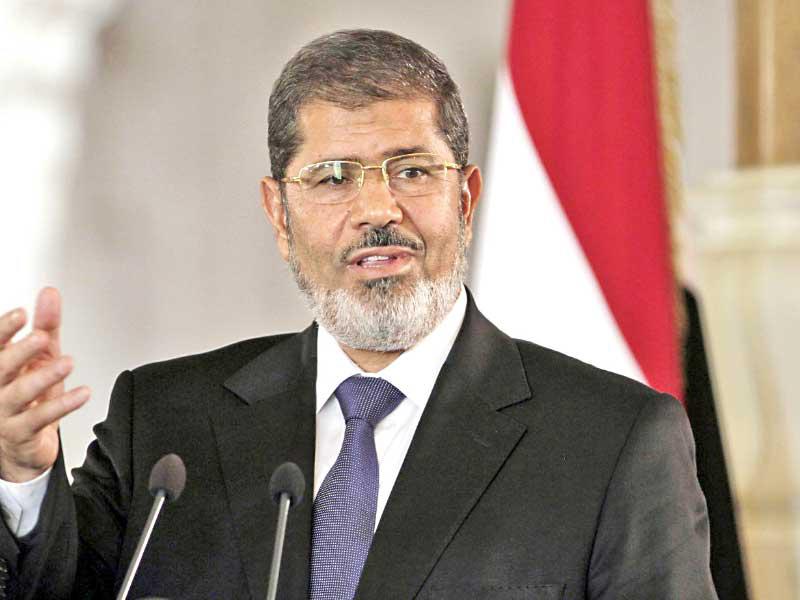 الرئيس المصري الأسبق محمد مرسي