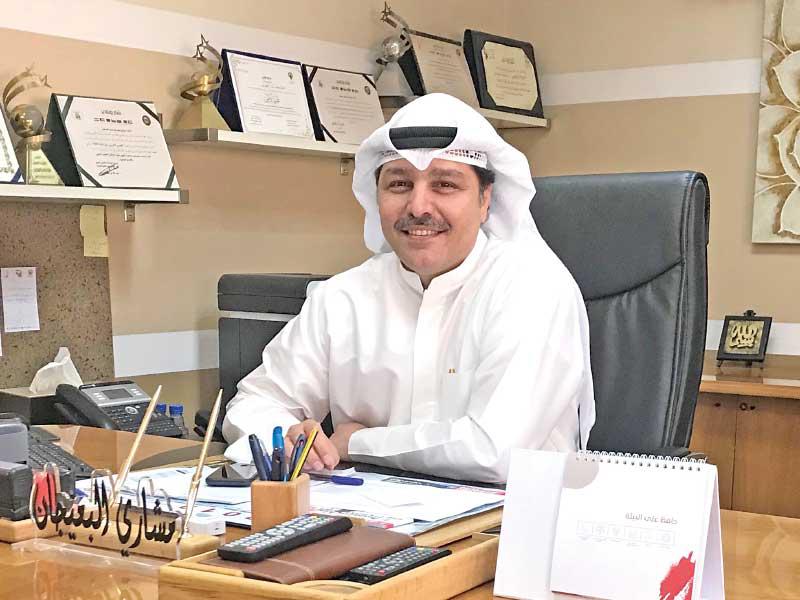  مدير إدارة العروض العربية والأجنبية في تلفزيون الكويت مشاري البعيجان
