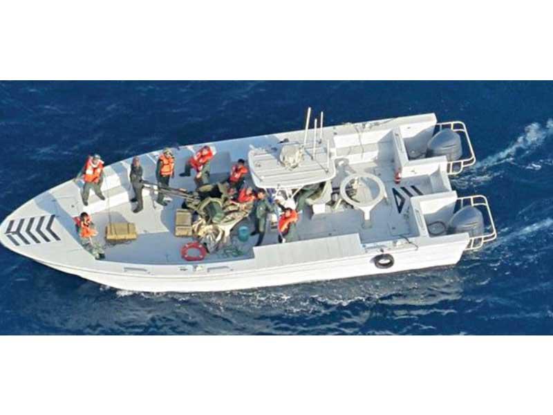 الصور الجديدة التي وزعها الجيش الأميركي لهجوم خليج عمان