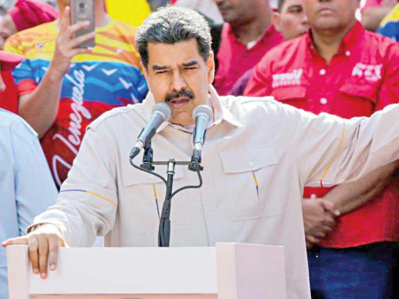  الرئيس الفنزويلي نيكولاس مادورو