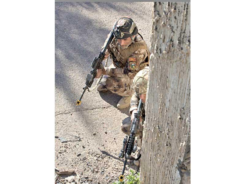 تدريبات عسكرية ـــ عراقية أميركية في العراق (سنتكوم)