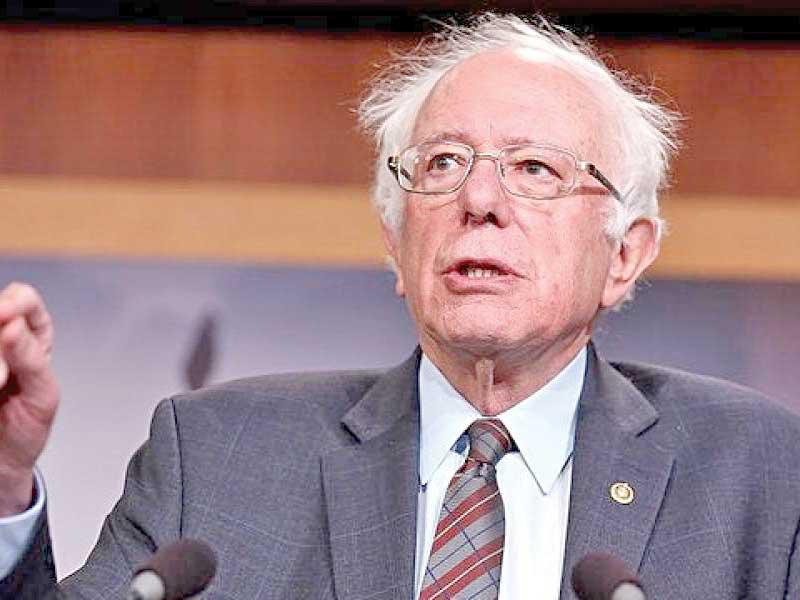  السيناتور الديمقراطي  بيرني ساندرز