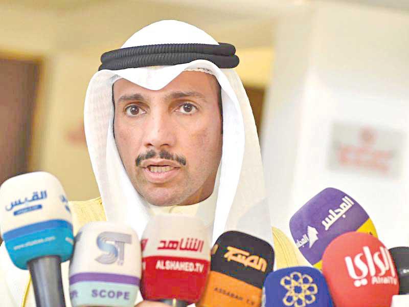 رئيس مجلس الأمة مرزوق الغانم