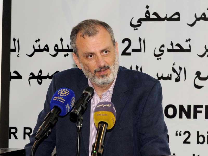  رئيس مكتب المفوضية السامية للأمم المتحدة لشؤون اللاجئين لدى البلاد د. سامر حدادين