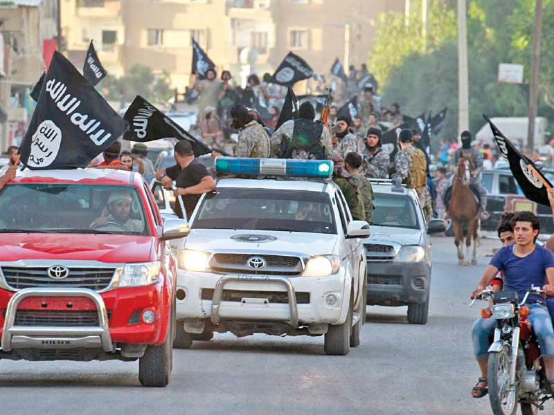 قوات تنظيم «داعش» في ذروة قوته ونفوذه