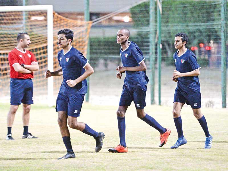 تدريب سابق لمنتخب الناشئين