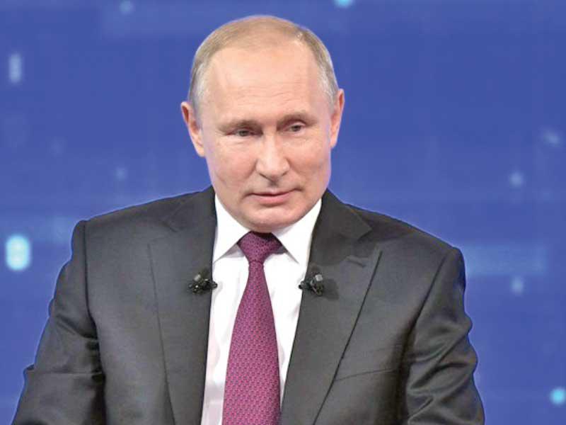  الرئيس الروسي فلاديمير بوتين