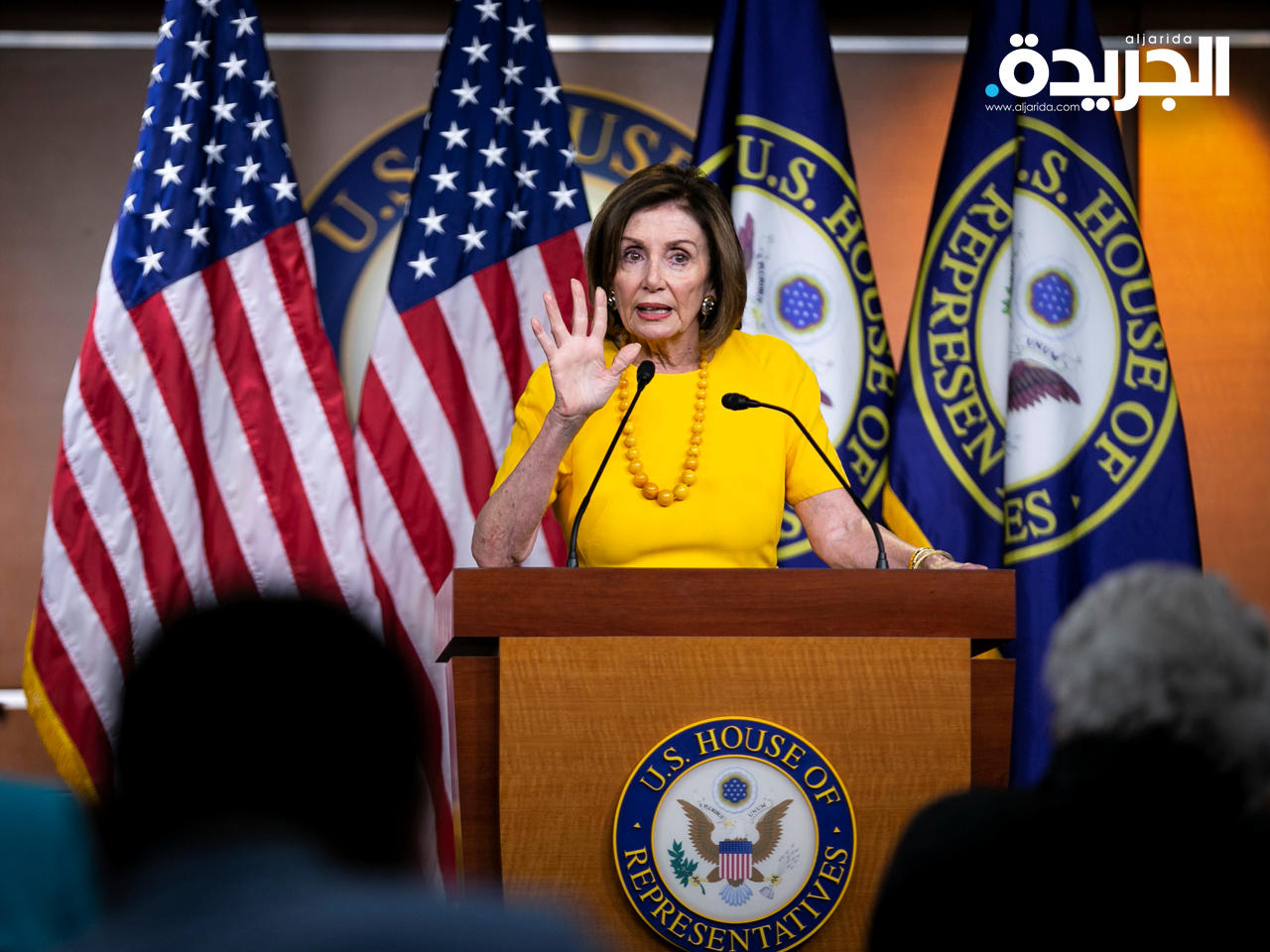 رئيسة مجلس النواب الأمريكي نانسي بيلوسي
